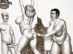 Hanging women by Badia