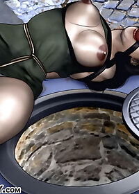 Mr.A simply smiled at his victim's tears, patting the soft skin of her thigh pic 3