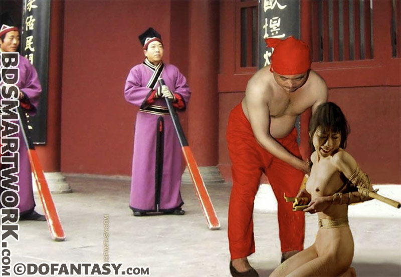 The slappers began to fall on her delicately curved ass