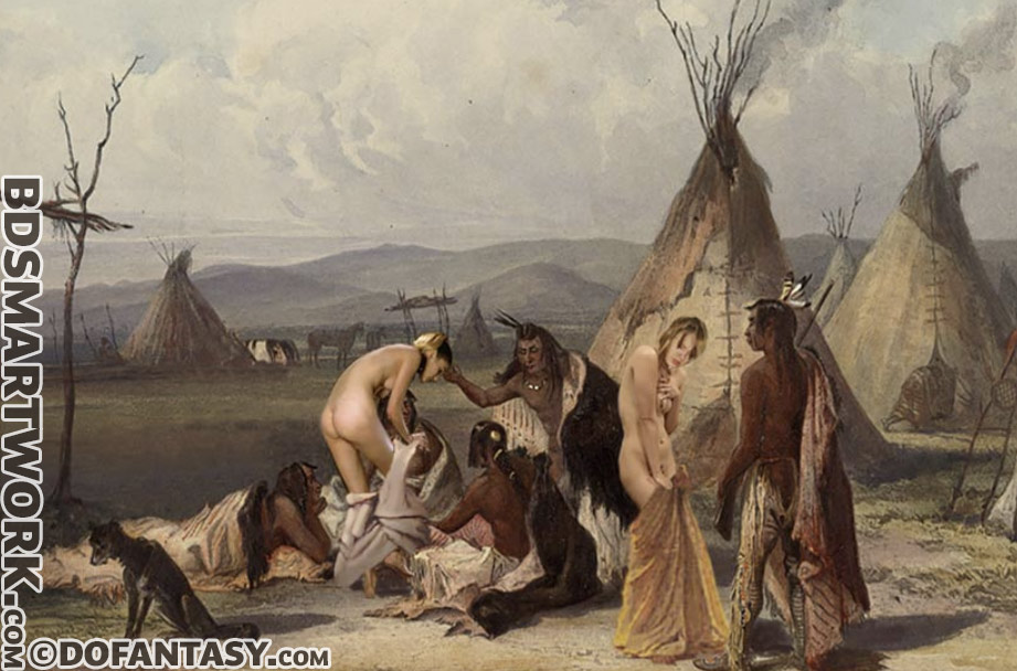 Petunia could only scream and scream as her tight, virgin asshole was plundered by the war chief