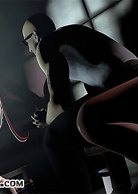 Her pussy muscles and labia twitched and spasmed pic 3