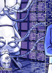 Jerking and vibrating in her mouth, cunt and ass pic 2