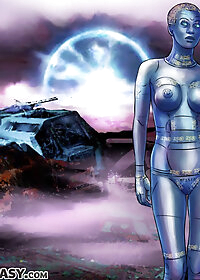 He stood up and walked over to a woman who was having a very long orgasm pic 1