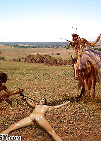 Her helpless puss twitching desperately around the thick stick pic 2