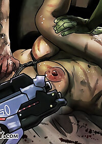 Secretaries were being flogged on their breasts or cunts pic 1