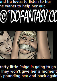 One crazy dude and one crazy scared slut pic 4