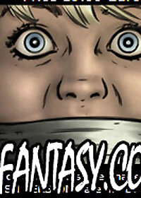 One crazy dude and one crazy scared slut pic 9