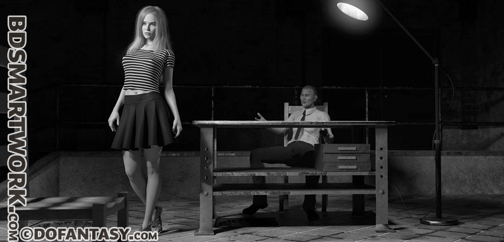 He's wondering if he'll cum in her mouth first or in her cunt