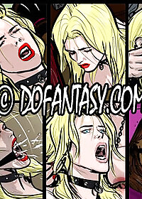 Bound babe is being flogged and beaten by her black master pic 9