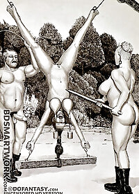 He knelt down and licked her clitoris until she had another orgasm pic 2