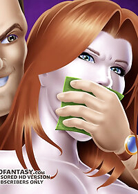 She lay there like a butterfly in a collection, wearing only a strapped in dildo pic 2