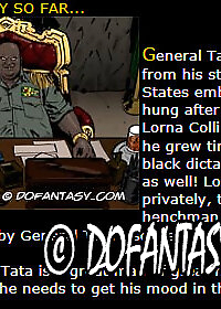 General Tata is a fearsome monster who knows no mercy, especially not toward beautiful, proud, and arrogant white women pic 2