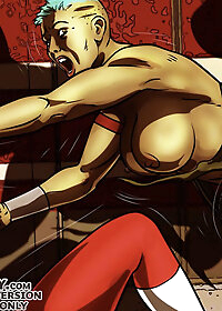 Then she felt a blow on her naked buttocks pic 3