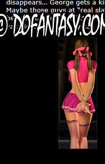 Some hardcore bondage viewing at his favorite website: real slaves, real pain