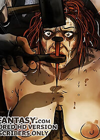 You spent the day flogging and fucking your slaves pic 1