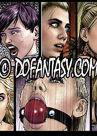 Our beatiful eve finds herself in a nightmare of domination, sex and horror pic 9