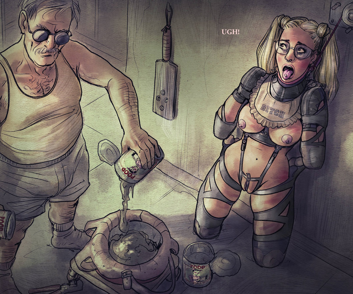 My bitches learn from the beginning that they are not allowed to do anything except obey