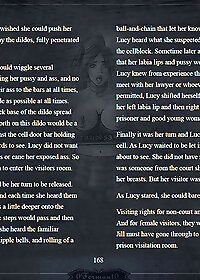 Guard approached but this was only to inspect that her labia lips and pussy were not wet pic 4